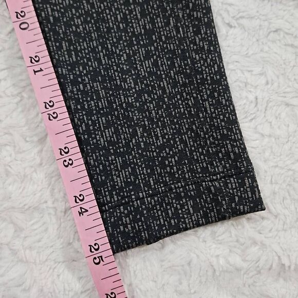 Athleta Womens Size XXS Delancey Textured Tight Black Grey new without tags - Picture 3 of 8